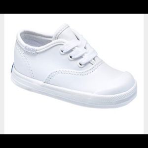 Keds White Leather Walking Shoes